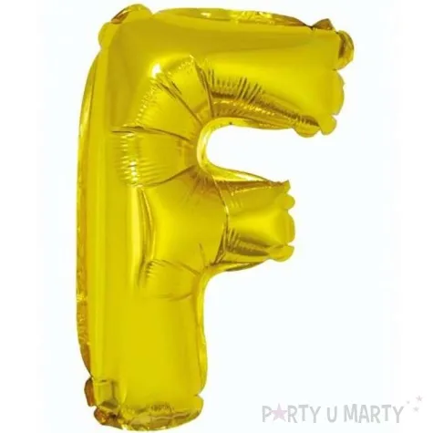 balon foliowy litera f zloty godan 14 ltr
