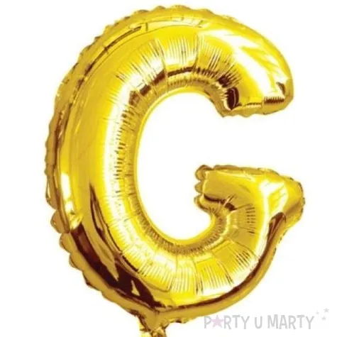 balon foliowy litera g zloty oem 16 ltr