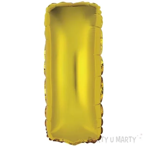 balon foliowy litera i zloty godan 14 ltr