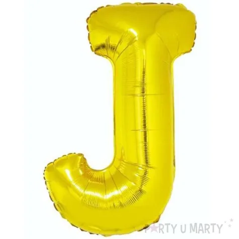 balon foliowy litera j zloty godan 32 ltr