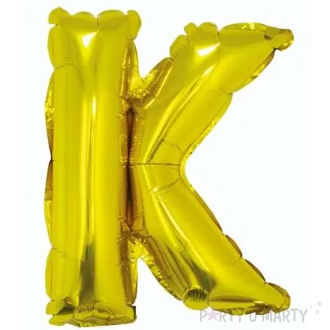 balon foliowy litera k zloty godan 14 ltr