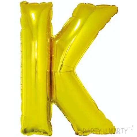 balon foliowy litera k zloty godan 32 ltr