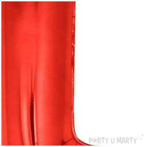 balon foliowy litera l czerwony funny fashion 40 ltr