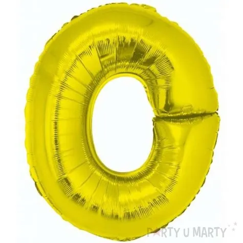 balon foliowy litera o 14 godan zloty