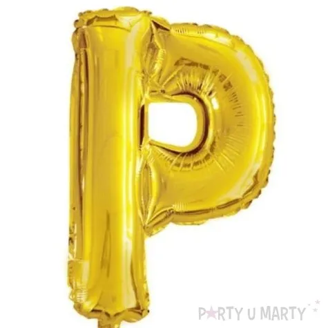 balon foliowy litera p 16 oem zloty