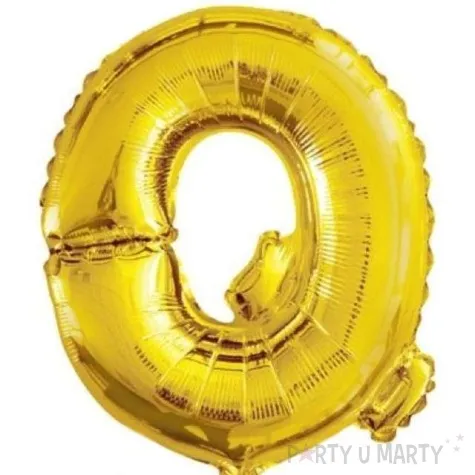 balon foliowy litera q 16 oem zloty