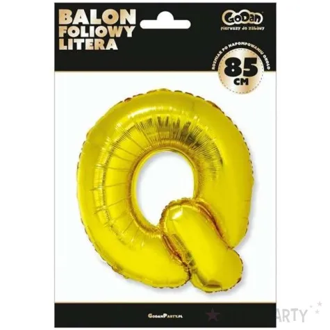 balon foliowy litera q 32 godan zloty
