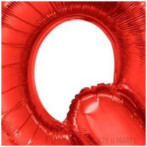 balon foliowy litera q czerwony funny fashion 40 ltr