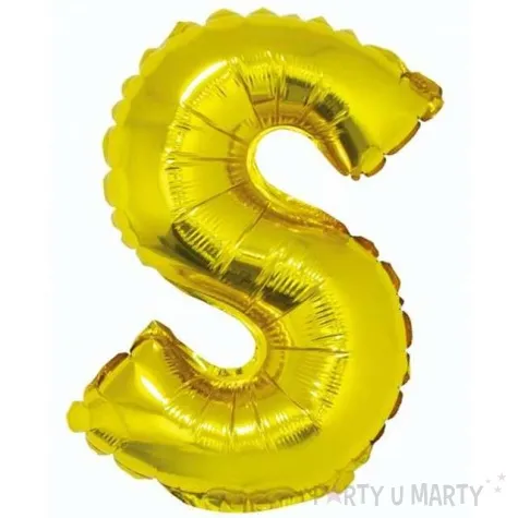 balon foliowy litera s 14 godan zloty