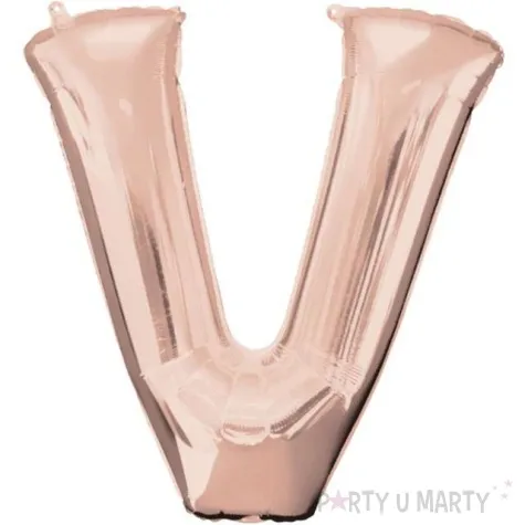 balon foliowy litera v 32 amscan szampanski