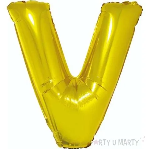 balon foliowy litera v 32 godan zloty