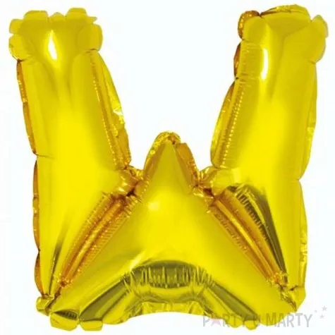 balon foliowy litera w 14 godan zloty