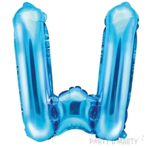 balon foliowy litera w 14 partydeco niebieski