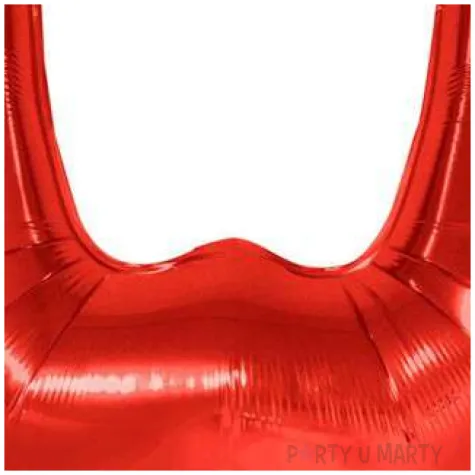 balon foliowy litera w czerwony funny fashion 40 ltr