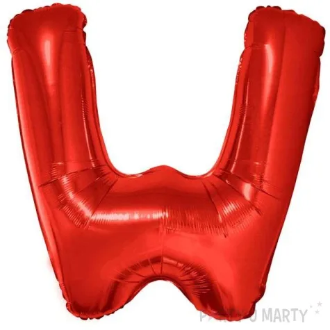 balon foliowy litera w czerwony funny fashion 40 ltr