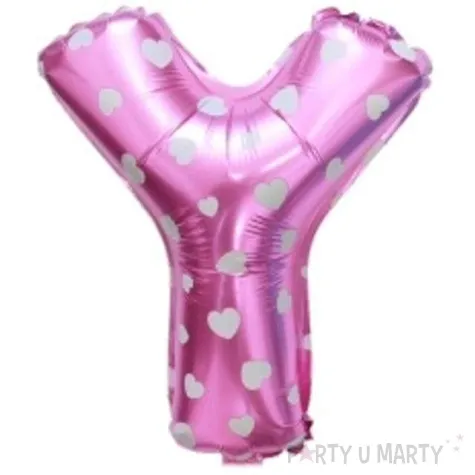 balon foliowy litera y 16 oem rozowy