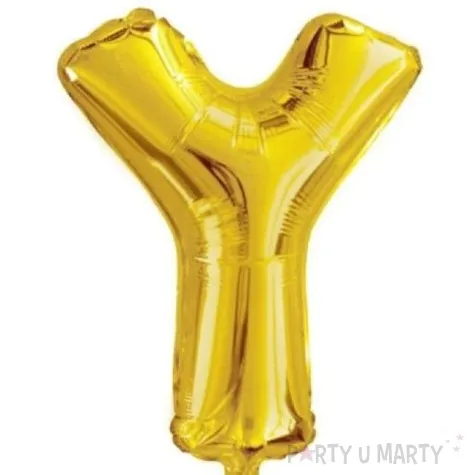 balon foliowy litera y 16 oem zloty