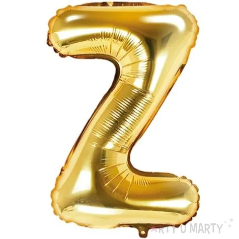 balon foliowy litera z 14 partydeco zloty