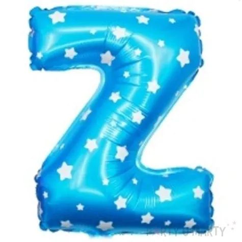 balon foliowy litera z 16 oem blekitny