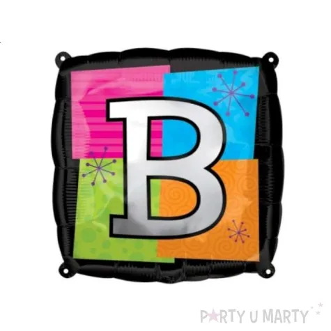 balon foliowy literka b rozmiar 18 1 szt