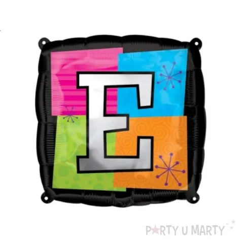 balon foliowy literka e rozmiar 18 1 szt