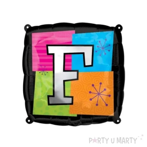 balon foliowy literka f rozmiar 18 1 szt