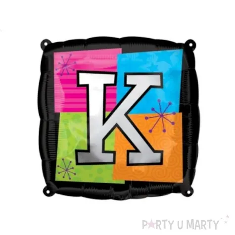 balon foliowy literka k rozmiar 18 1 szt