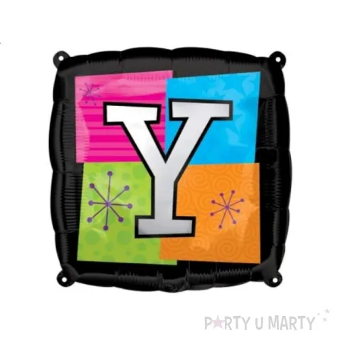 balon foliowy literka y rozmiar 18