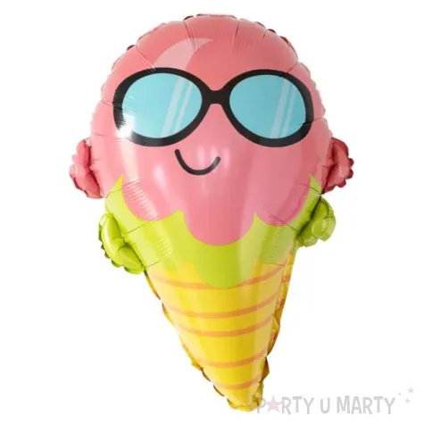 balon foliowy lod w okularach partypal 23 shp