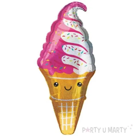 balon foliowy lody holograficzny amscan 41 shp