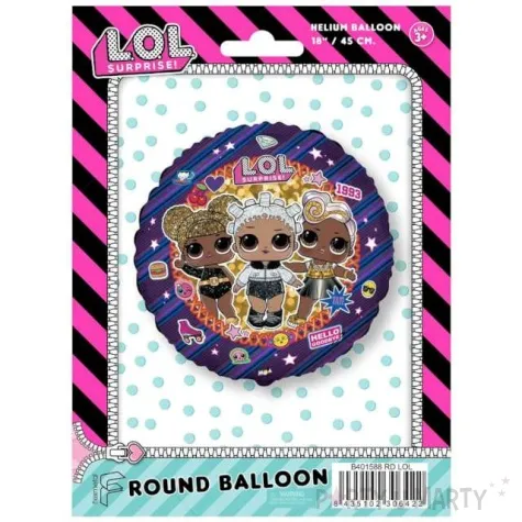 balon foliowy lol surprise 1993 flexmetal 18 rnd