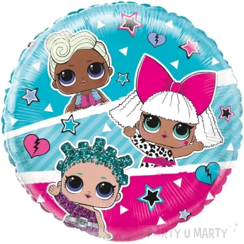 balon foliowy lol surprise unique 18 rnd