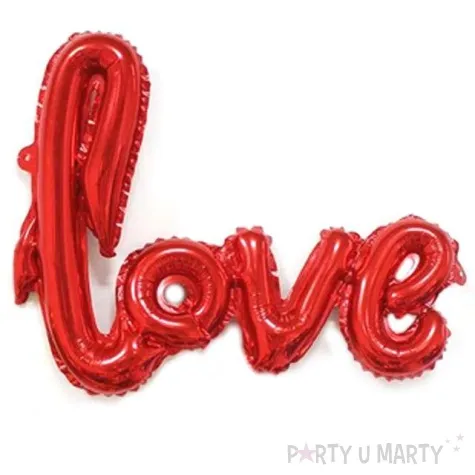 balon foliowy love czerwony oem 15 shp
