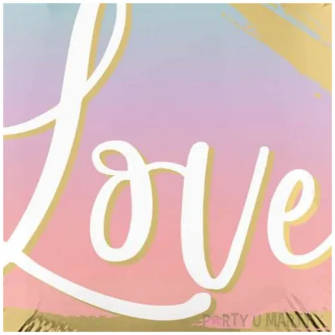 balon foliowy love na tle zachodu amscan 18 rnd