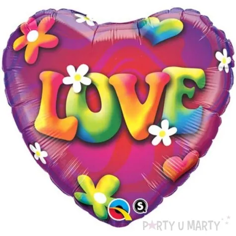 balon foliowy love qualatex 18 hrt