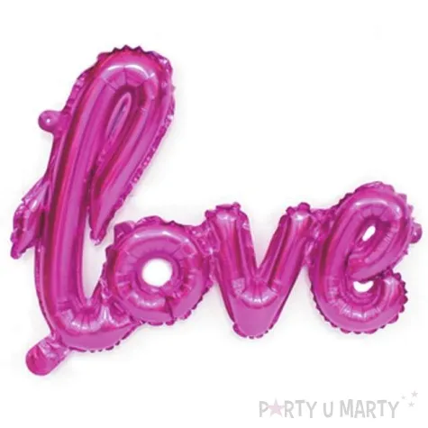 balon foliowy love rozowy oem 15 shp