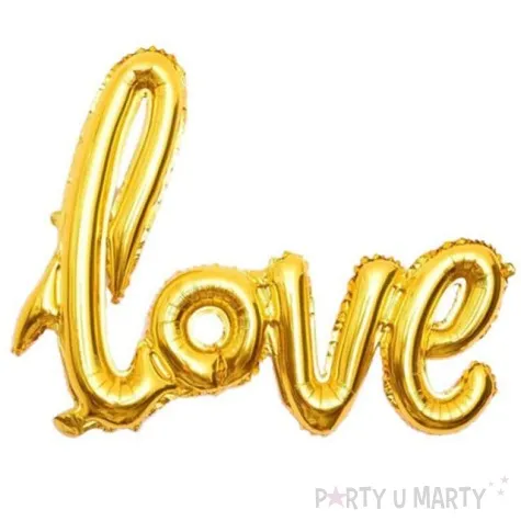 balon foliowy love zloty oem 39 shp