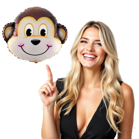 balon foliowy malpka top ten 15 shp