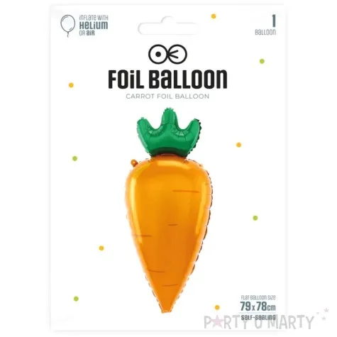 balon foliowy marchewka partypal 36 shp
