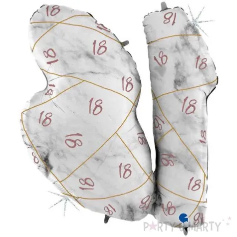 balon foliowy marmur 18 rozowe zloto grabo 38 shp
