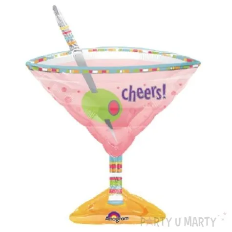 balon foliowy martini z oliwka qualatex 24 shp