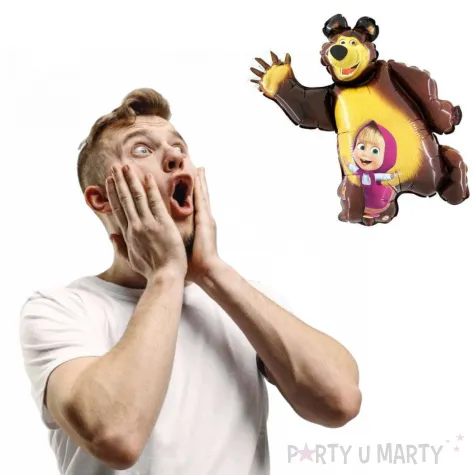 balon foliowy masha i niedzwiedz grabo 14 shp