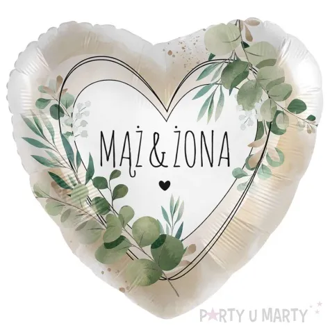 balon foliowy maz i zona eukaliptus premioloon 17 hrt