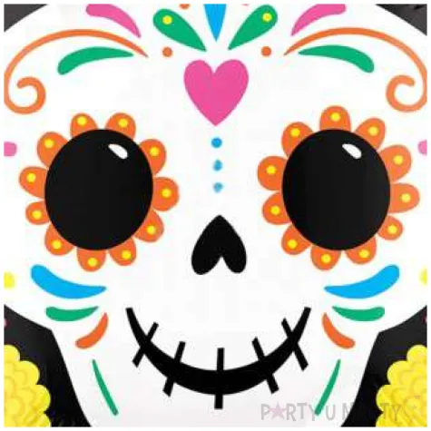 balon foliowy meksykanskie halloween czarny amscan 18 rnd