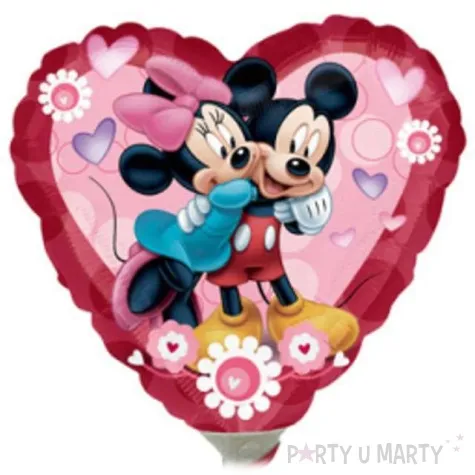 balon foliowy mickey minnie love amscan 9 hrt