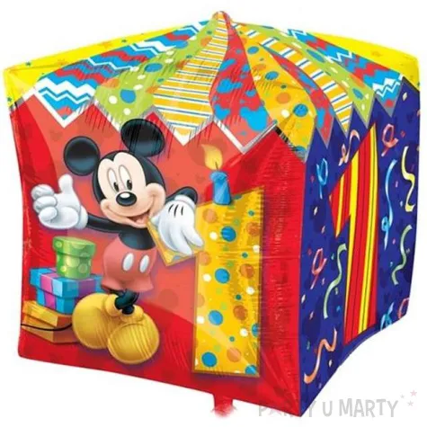 balon foliowy mickey mouse 1 urodziny amscan 15 cbz