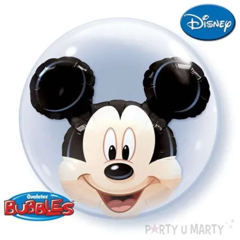 balon foliowy mickey mouse glowa qualatex 24 orb