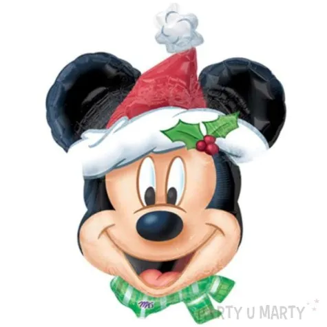 balon foliowy mickey mouse santa amscan 39 shp
