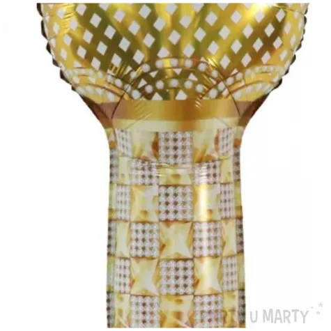 balon foliowy mikrofon zloty jix 33 shp