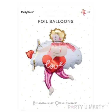 balon foliowy milosny amor partydeco 32 shp